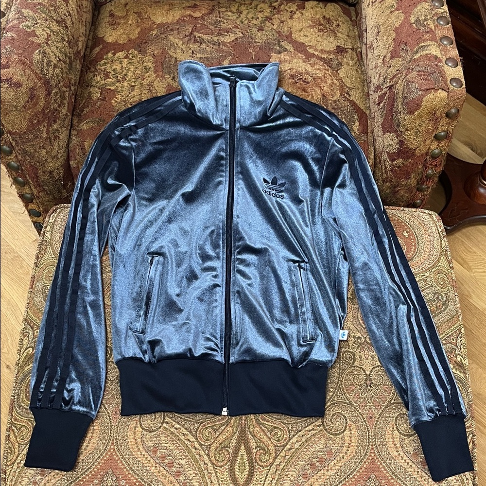 Adidas Women's Blue Track Jacket